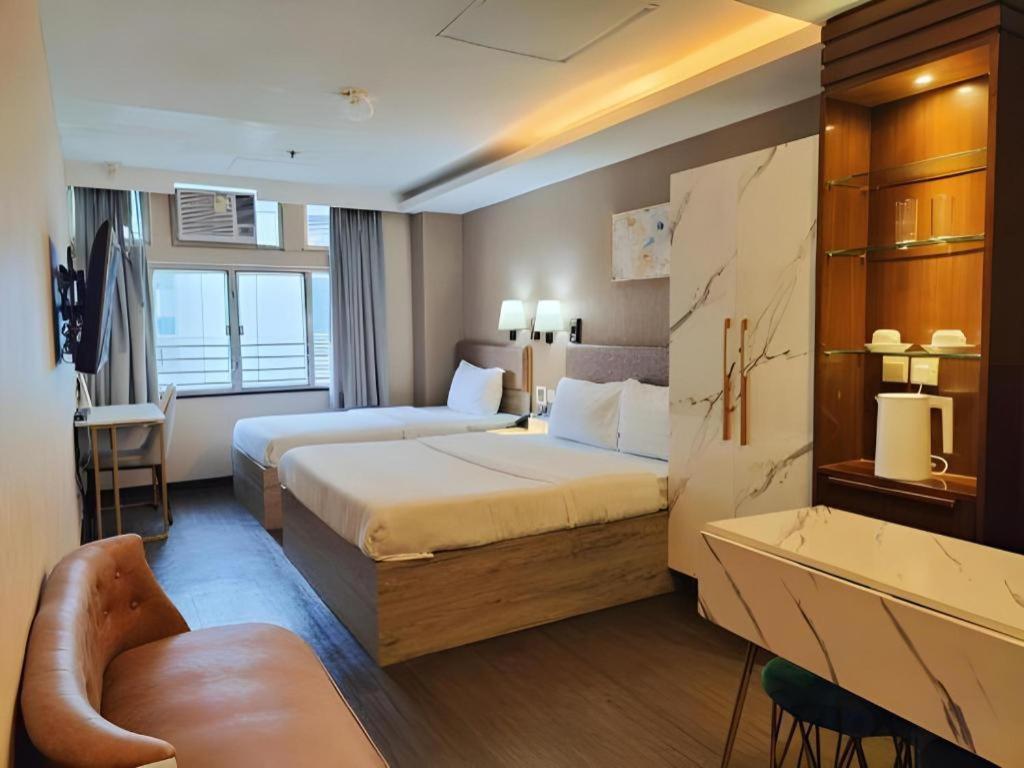 Sunny Day Hotel, Mong Kok Hongkong Kültér fotó